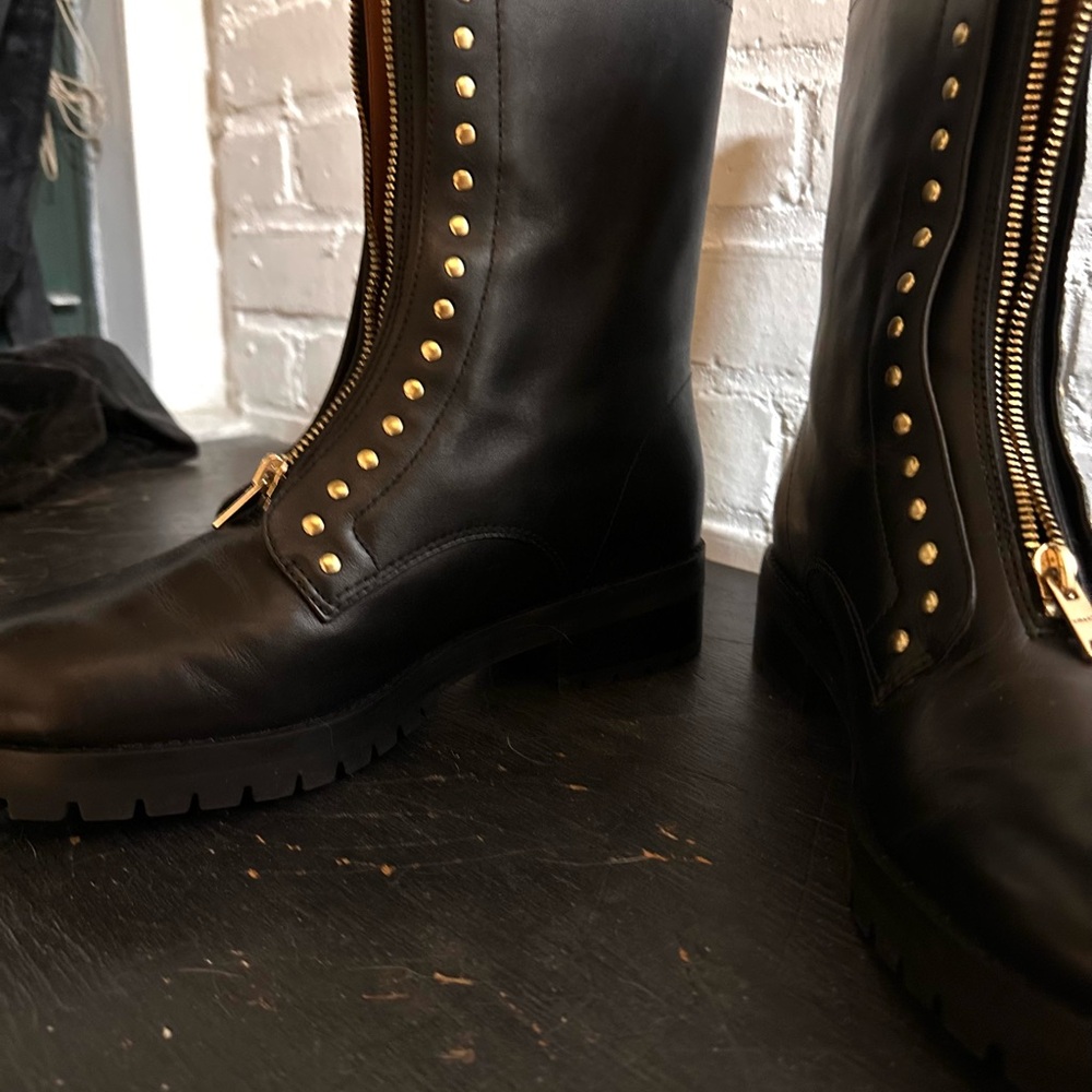 Coach LARA Studded Combat Boot size 9.5 with original Box - Picture 12 of 12